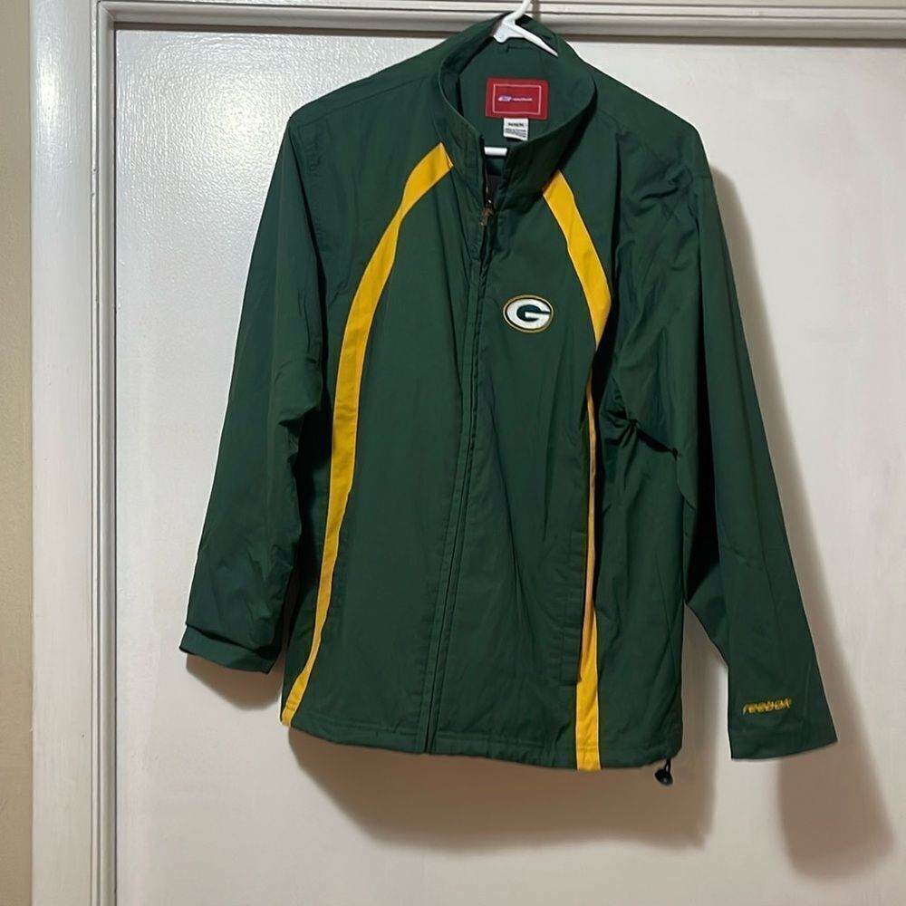 Reebok, Green Bay Packers, jacket size, medium